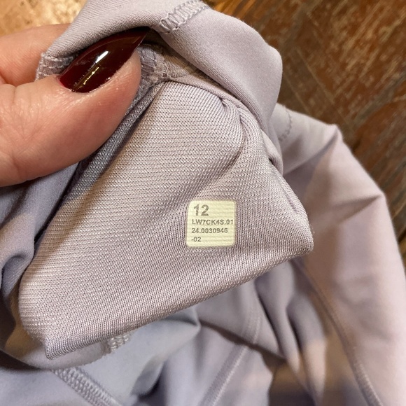 Lululemon Align High Rise Shorts 6” Dusty Lilac Size 12 - Picture 6 of 6